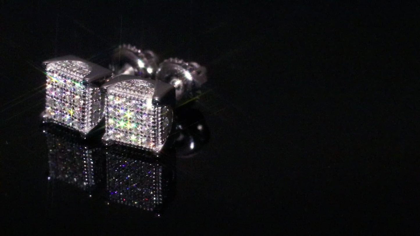 buy cheap moissanite diamond studs earring online USA