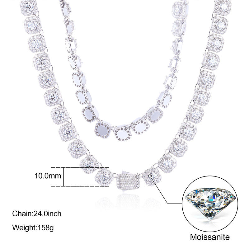 Hiphop VVS moissanite