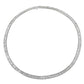 Zero risk Award Winning Factory Wholesale price Custom logo 18K 750 White Gold Baguette Diamond Best Selling Necklace For Women
