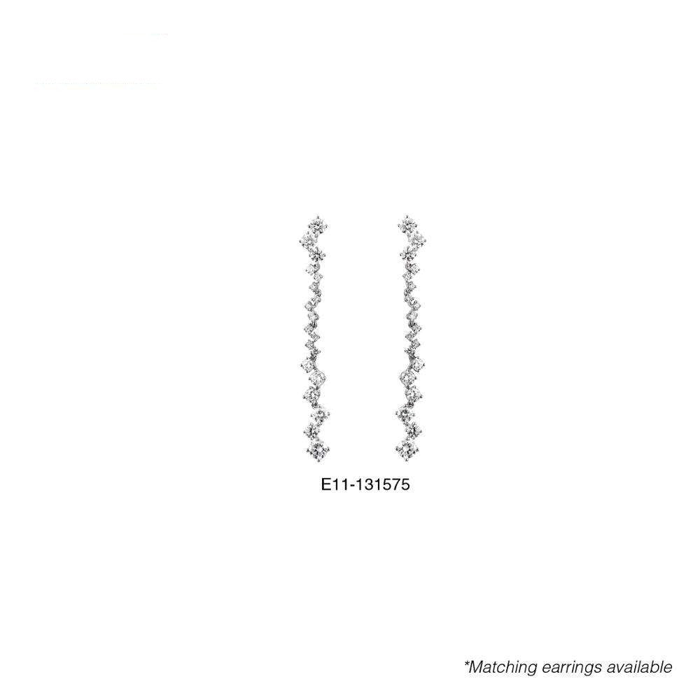lab created diamond necklace