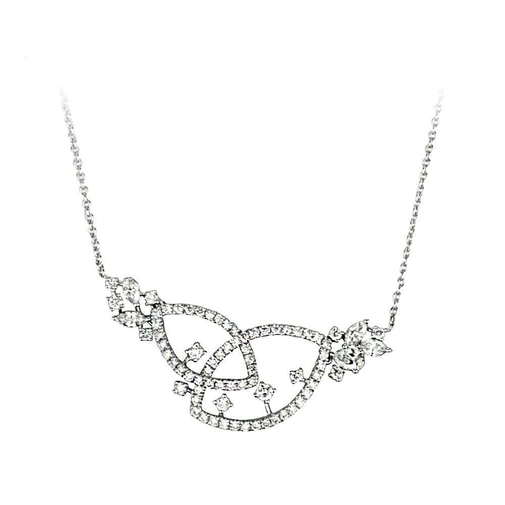 real lab diamond pendant necklace