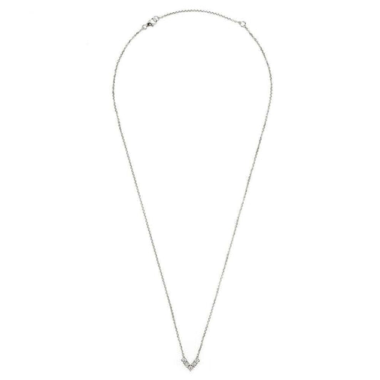 18K nieuwste witgouden ketting, ruwe natuurlijke diamant, sierlijke kettingen sieradencollectie