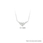 lab created diamond necklace