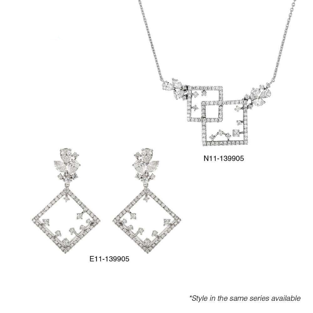 solid gold diamond necklace