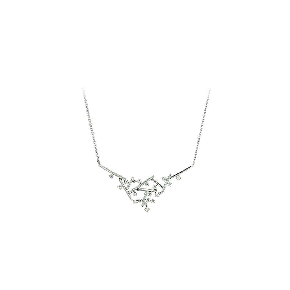 lab created diamond necklace