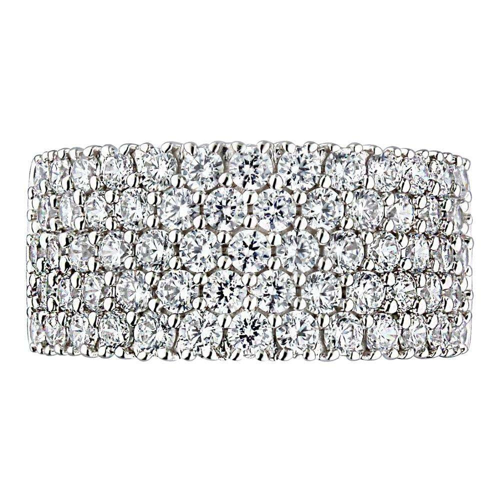 Lab Diamond  Gold Wedding Bands