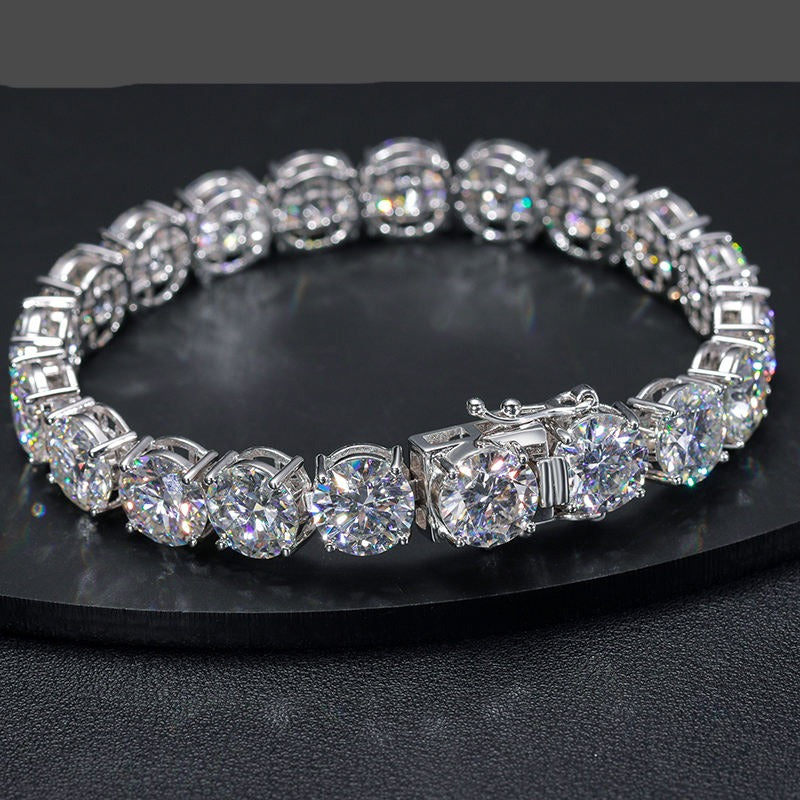 diamond cuban tennis bracelets