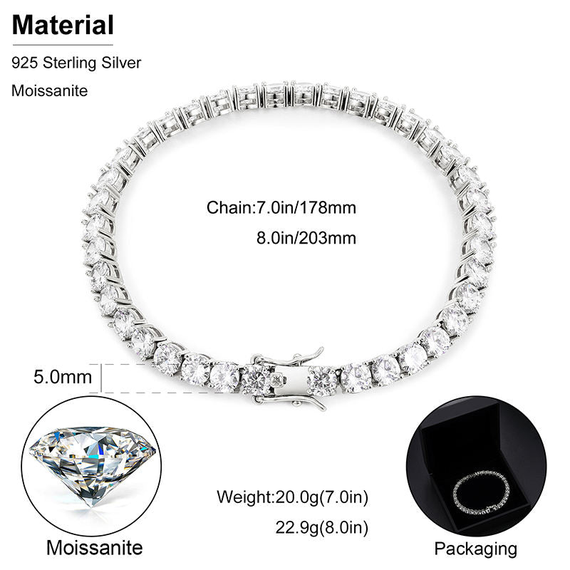hip ho VVS moissanite