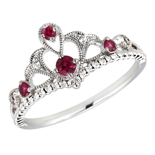 18K Shiny factory price gold Ruby Ring