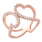 Design Fashion Anniversary 18K 750 White Gold Diamond Ring For Women