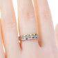 Jewellery Modern Wedding Hallow out 18K Rose Gold Diamond Ring