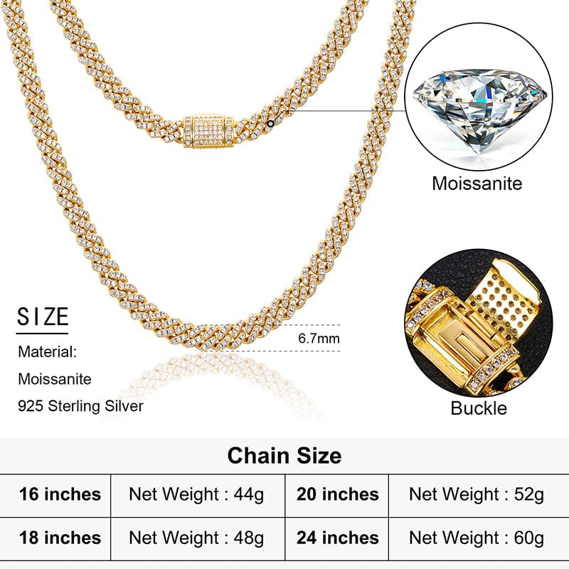 buy moissanite chain online USA