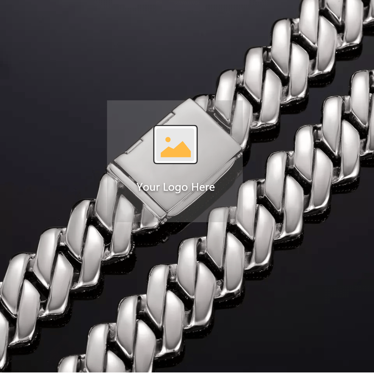 moissanite custom chain