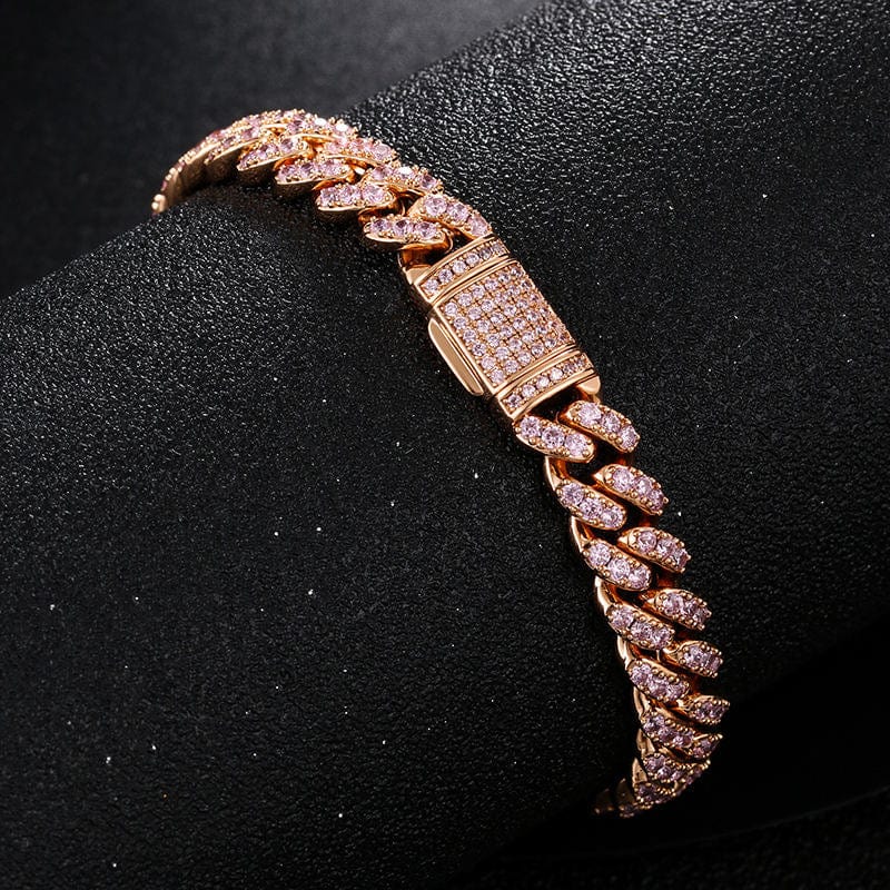 14K Gold Honeycomb Diamond Bracelet | Mansi Jewelry