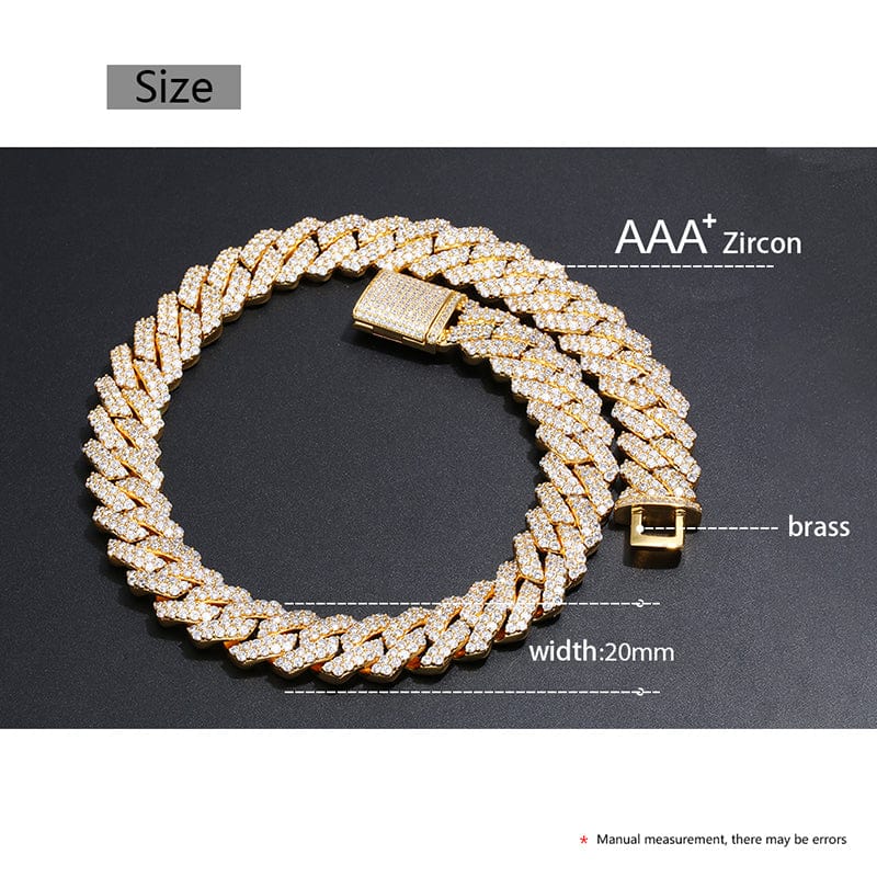 moissanite custom chain