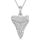 18inches / White Gold Dropshipping Fine Jewelry 14k 18k Gold Plated 925 Sterling Silver Pass Diamond Tester VVS Moissanite Charm Pendant Necklace