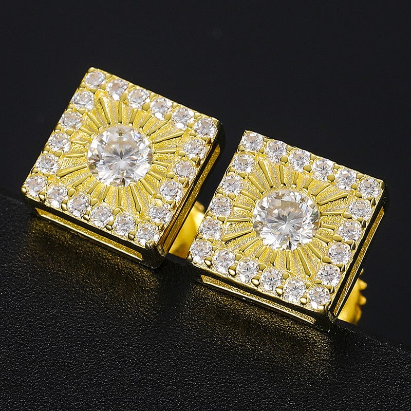 moissanite stud earrings stud