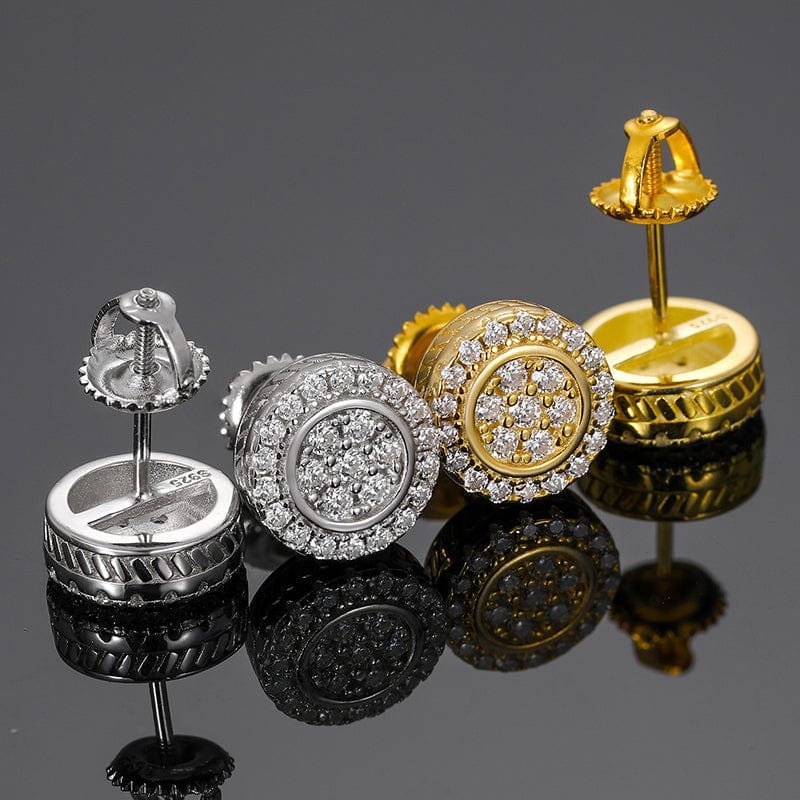 VVS moissanite jewelery gold
