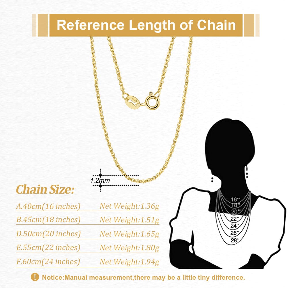 cheap solid gold chain