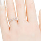 18K White gold Diamond Crown Fashion High quality  Rings
