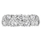 18K White Yellow Rose Gold New Model Diamond Party Ring For female