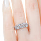 18K White Yellow Rose Gold New Model Diamond Party Ring For female