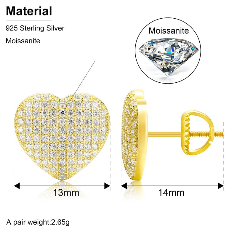 moissanite jewelery hiphop