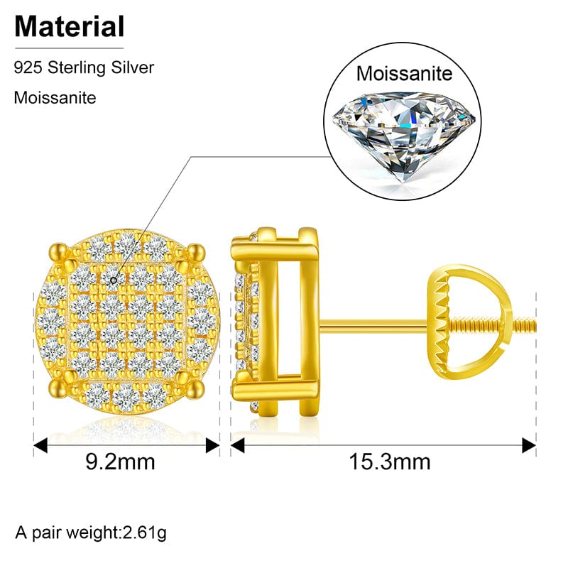 moissanite earing for sale online USA
