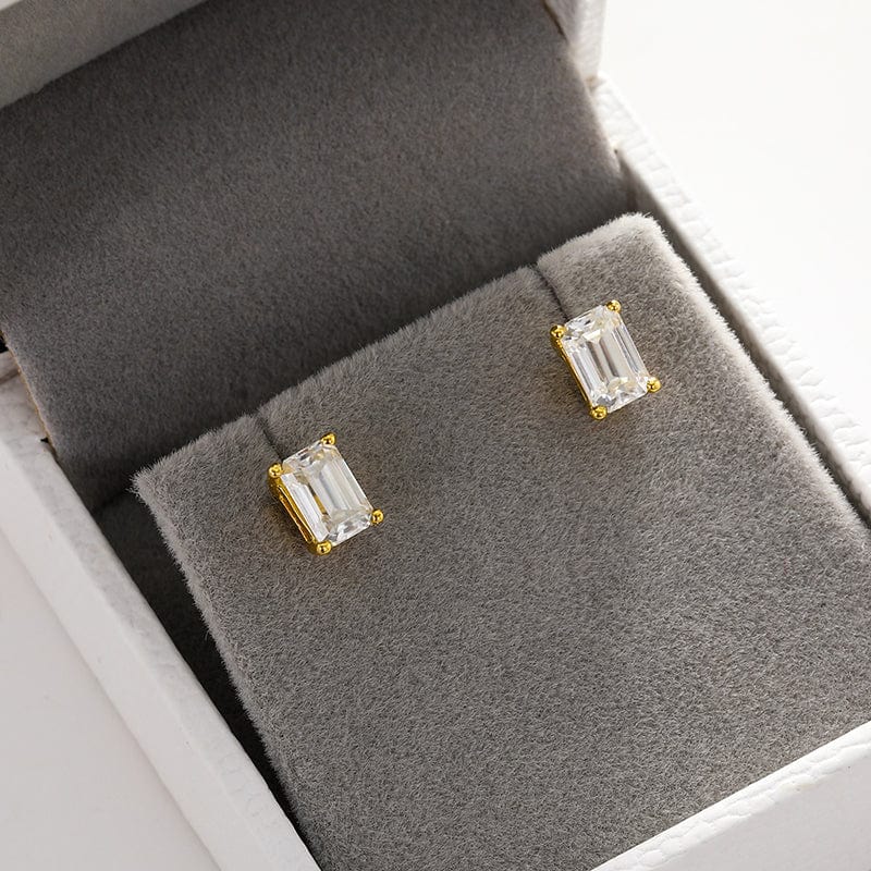 VVS moissanite earrings
