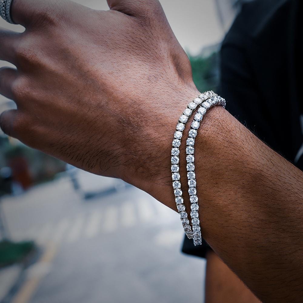 iced out tennis bracelet