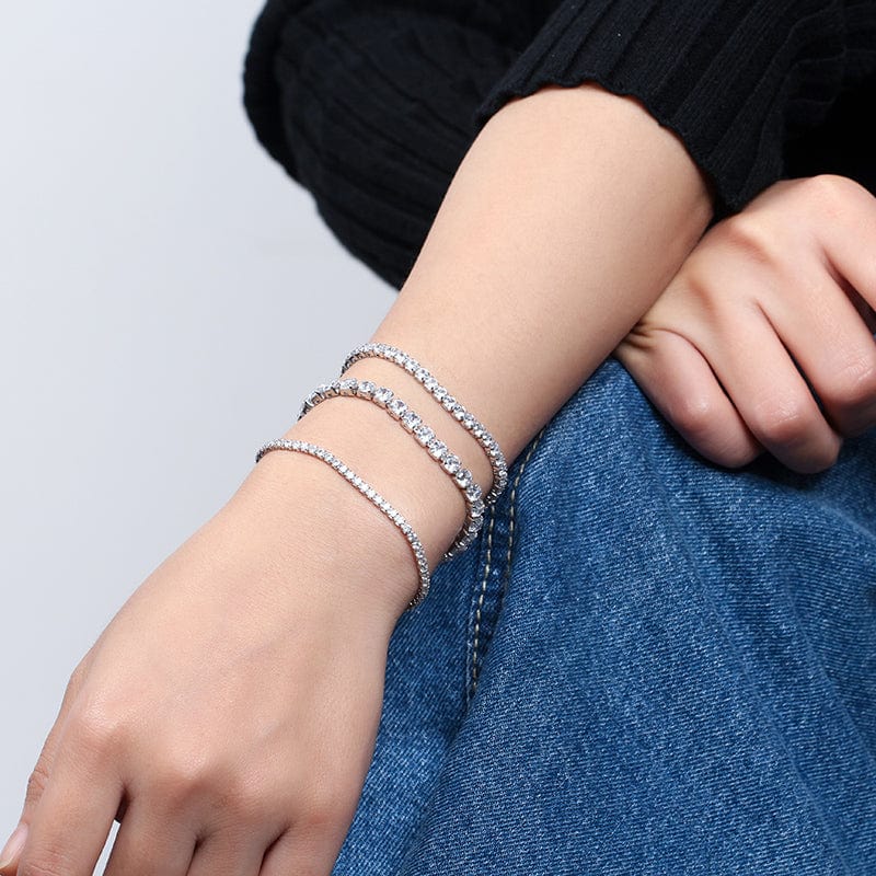 iced out tennis bracelets
