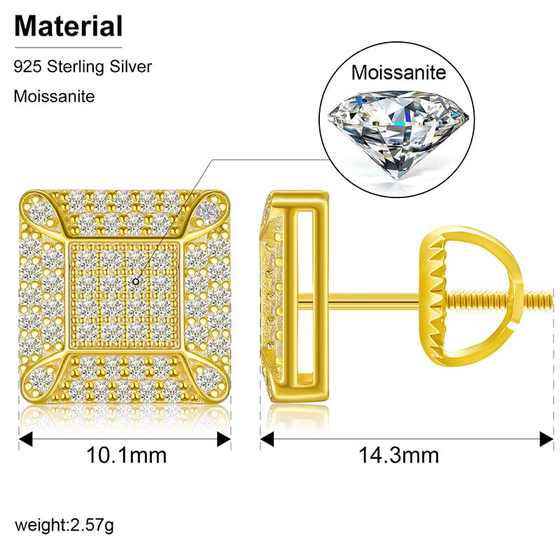 moissanite jewelry hiphop