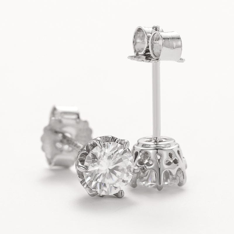 VVS moissanite earrings