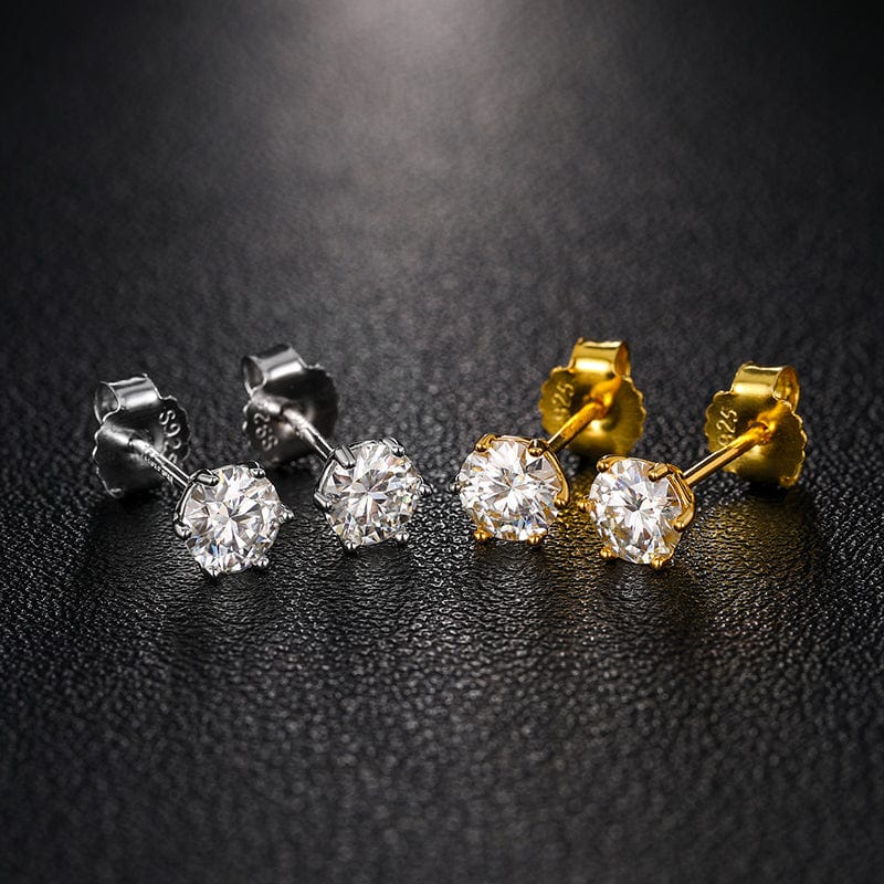 moissaite diamond earring for sale online USA