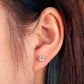 buy moissanite diamond earring