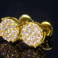 moissanite stud earrings studs
