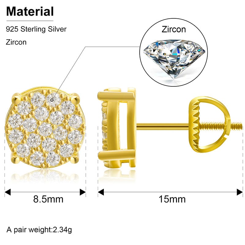 moissanite earrings for sale online USA