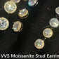 moissanite earring for sale online USA