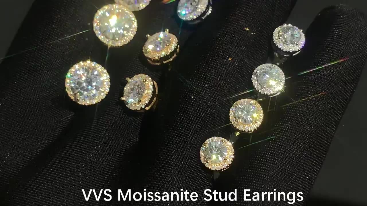 moissanite earring for sale online USA