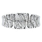 Classic 18K 750 White Gold Real Diamond Ring For Ladies