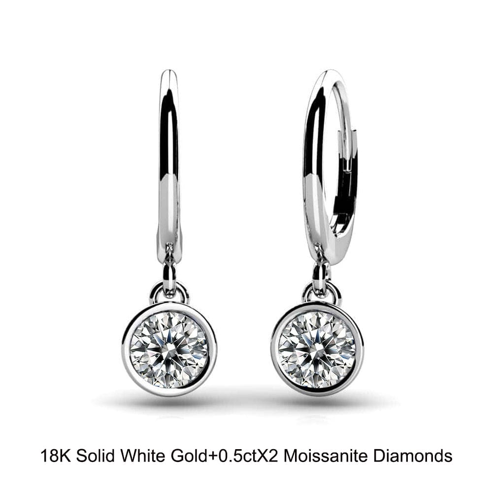 shop solid gold stud earrings