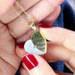 Engraved Heart Pendants - 925 Sterling Silver Gold Necklaces