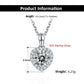 Jewelry Classic Jewelry Set - 925 Sterling Silver - Moissanite Necklace