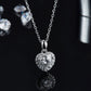 Jewelry Classic Jewelry Set - 925 Sterling Silver - Moissanite Necklace