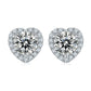 Jewelry SME19 Classic Jewelry Set - 925 Sterling Silver - Moissanite Necklace