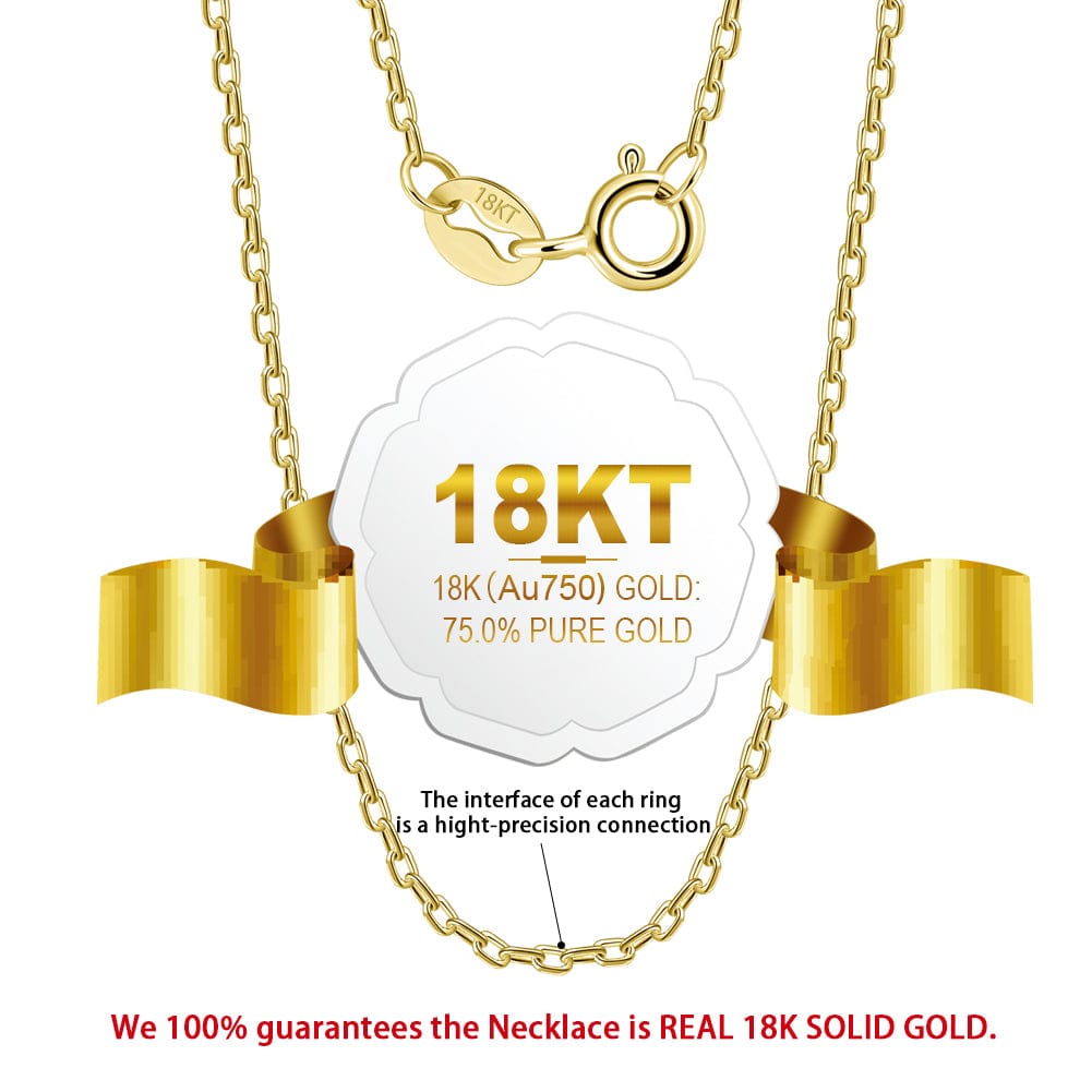 shop solid gold necklace online