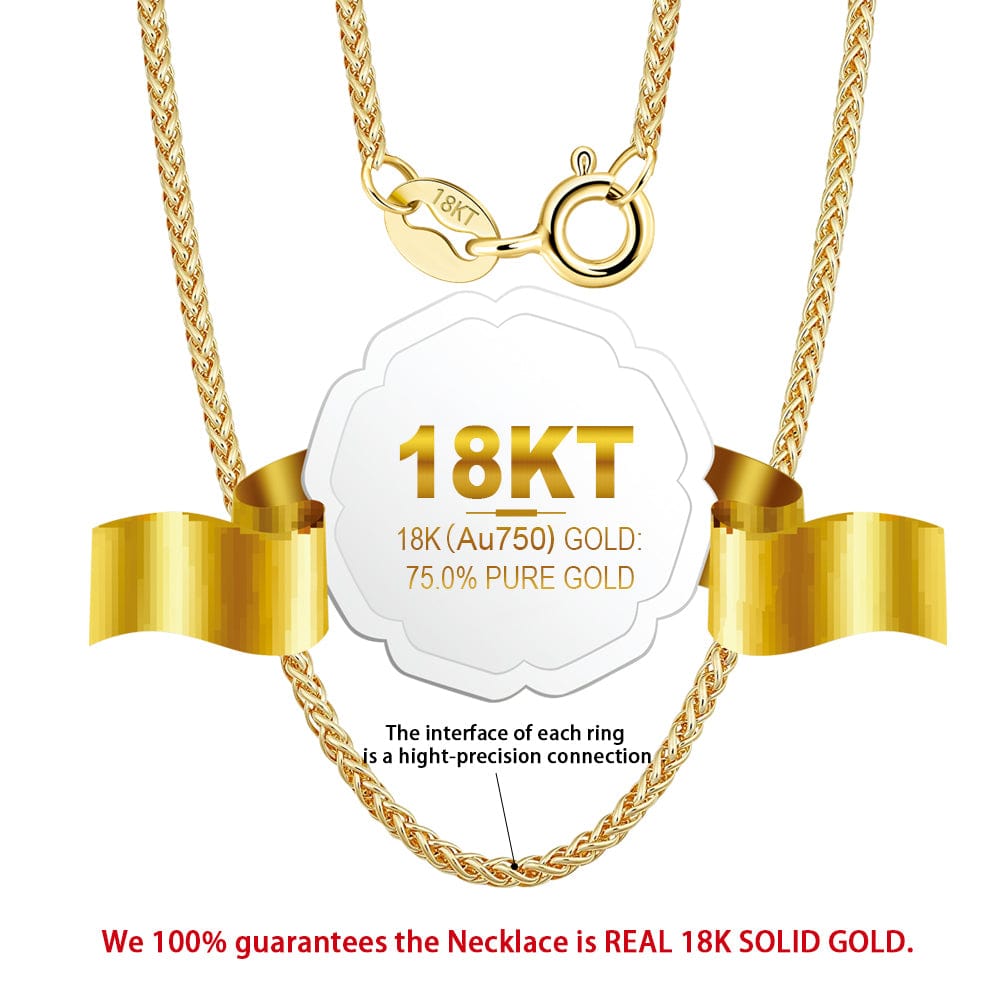 best solid gold necklace