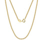 Pure Gold Jewelry - 18K Solid Yellow Gold 1.0mm Box Chain