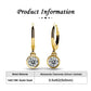 solid gold stud earrings