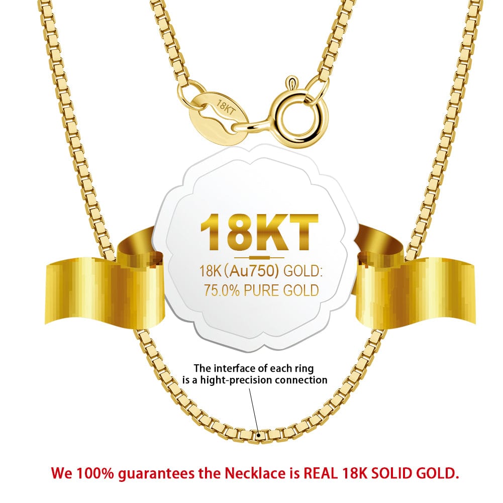 buy cheap solid gold necklace online USA